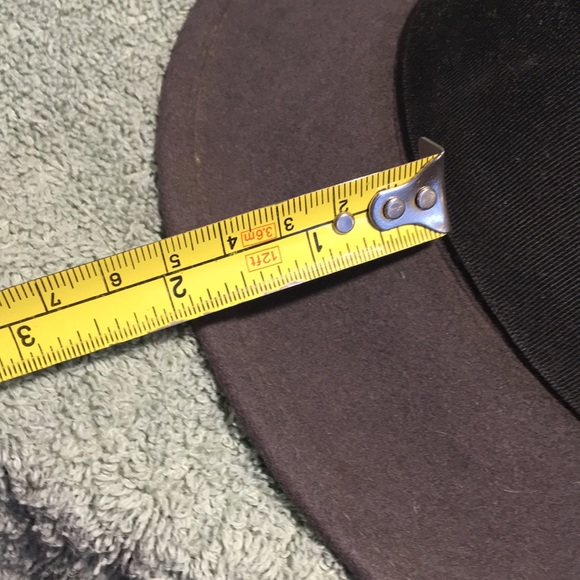Bee Hats gray wool custom made gray short brim fedora size 7 dynafelt - Picture 8 of 15